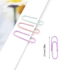 توزيع 200 قرص/علبة مشبك بالألوان من طراز 38MM ملونة مع دبابيس اختبار لعلامات الكتابة Specification image